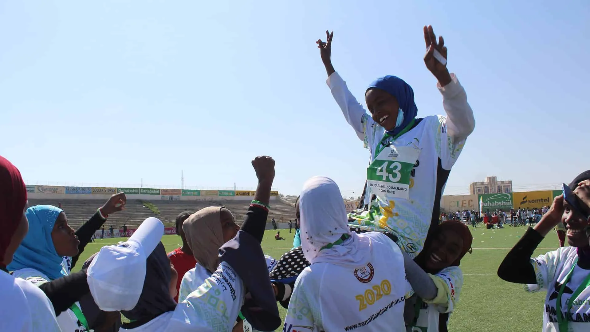 Girls football club in Somaliland